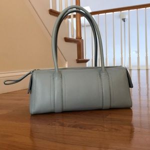 Leather Satchel Handbag